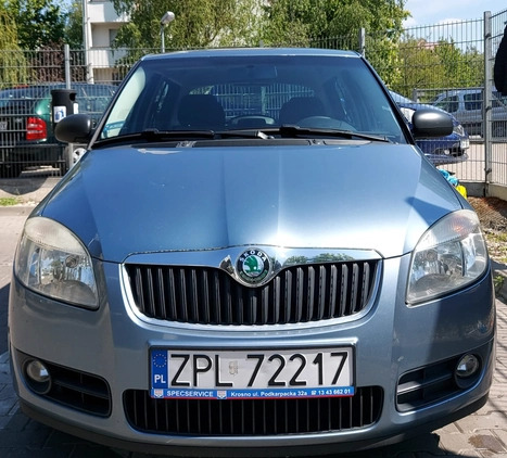 Skoda Fabia cena 12900 przebieg: 180560, rok produkcji 2009 z Wrocław małe 497